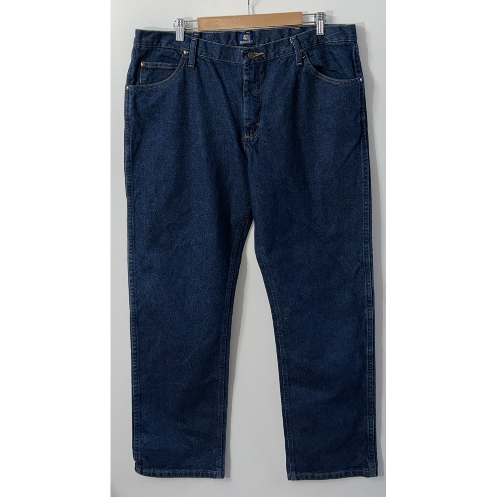 Mens WRANGLER 47MWZ PREMIUM PERFORMANCE COWBOY CUT‎ REGULAR FIT JEANS Sz 38